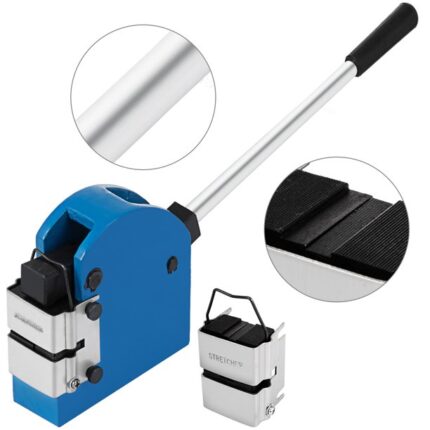 VEVOR 2-in-1 Sheet Metal Shrinker and Stretcher Set 2 Steel Jaws 1 Housings 18 Ga Mild Steel 16 Ga Aluminum Sheet Metal Bender Solid Construction Manual Expansion Machine